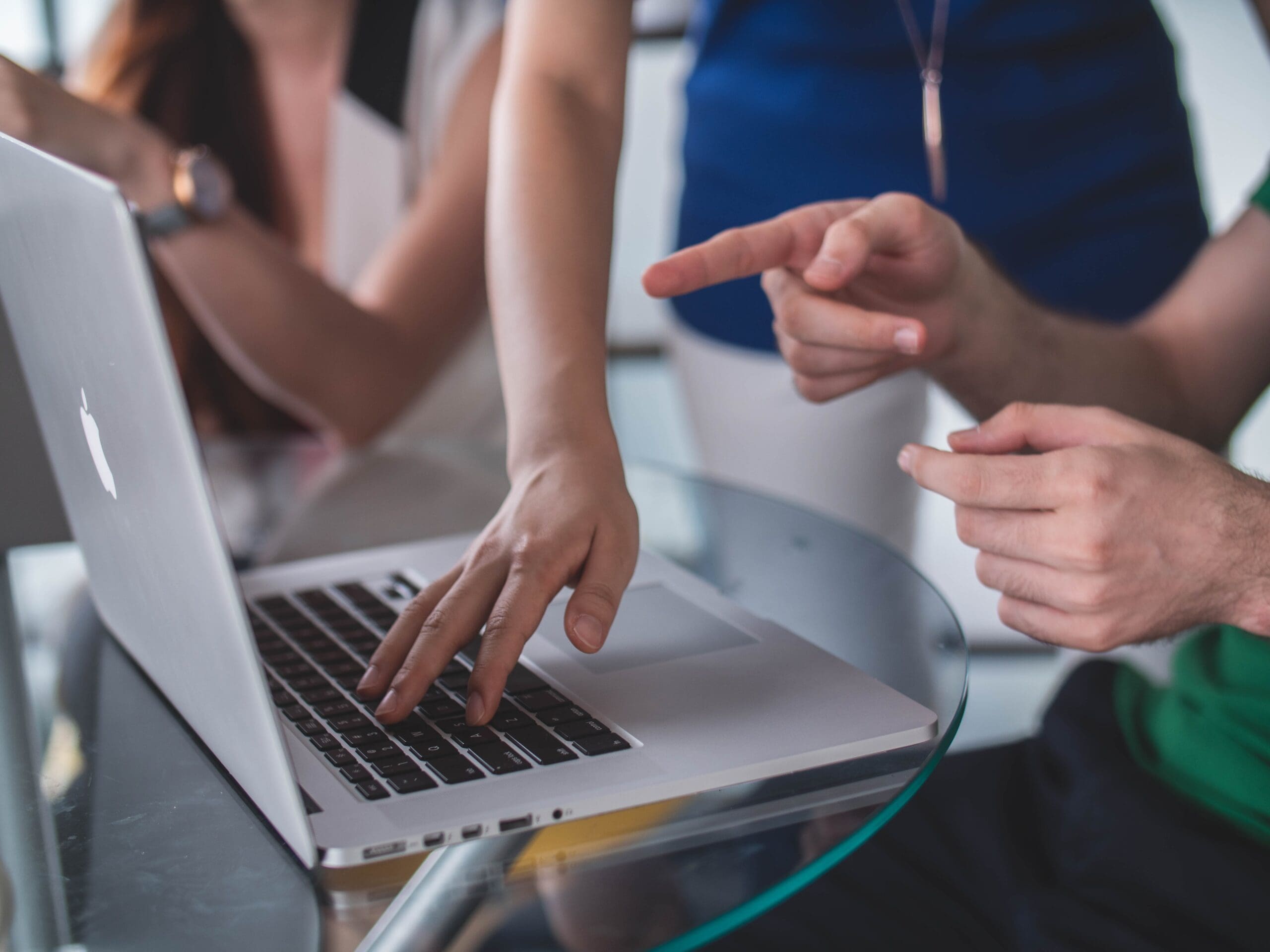 Digital Tax and Bookkeeping with a laptop